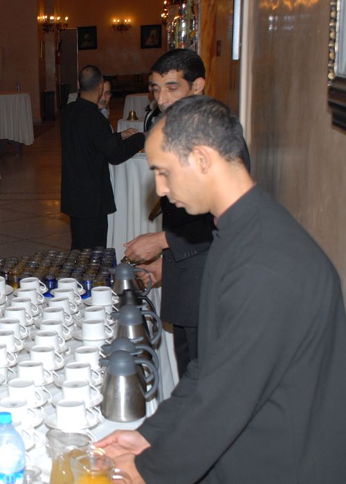 Pauses-Café à Marrakech